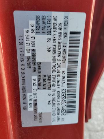 2016 MAZDA 3 SPORT - 3MZBM1U79GM325003