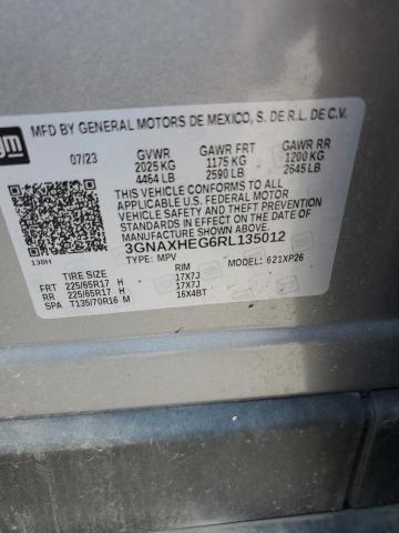 2024 CHEVROLET EQUINOX LS - 3GNAXHEG6RL135012