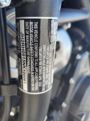 2022 HONDA NC750 XD JH2RH0915NK100061