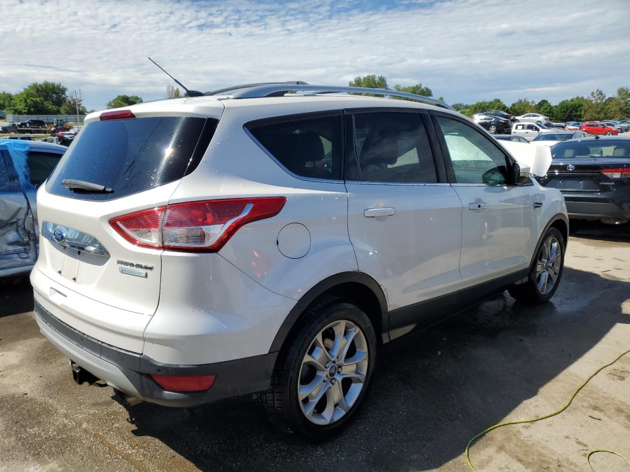 Lot #2738760591 2015 FORD ESCAPE TIT