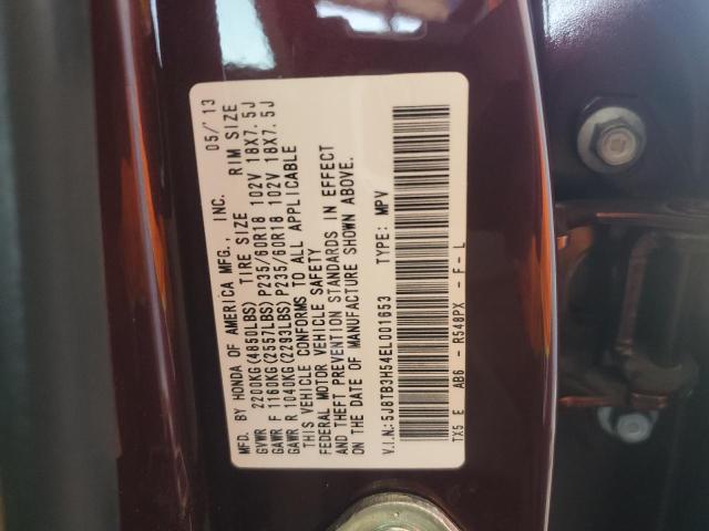 VIN 5J8TB3H54EL001653 2014 Acura RDX, Technology no.12