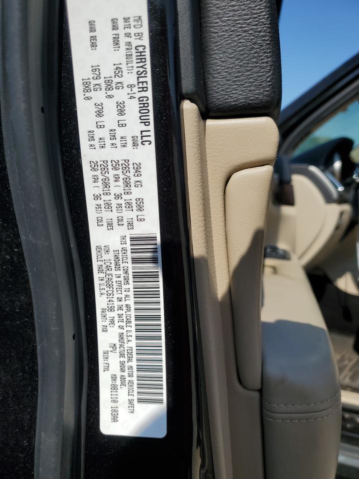 1C4RJEAG8FC614198 2015 Jeep Grand Cherokee Laredo