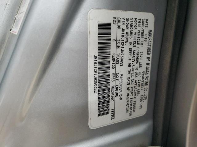 2018 NISSAN ROGUE SPOR - JN1BJ1CR1JW250452