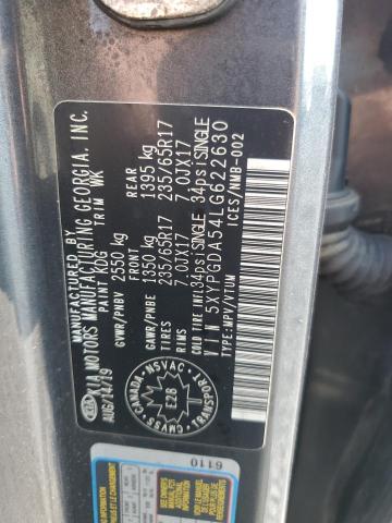 2020 KIA SORENTO S - 5XYPGDA54LG622630