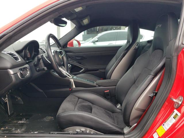 2016 PORSCHE CAYMAN GT4 WP0AC2A87GK191832
