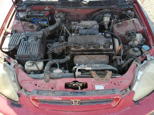 1998 Honda Civic Ex VIN: 1HGEJ8243WL121020 Lot: 62088034