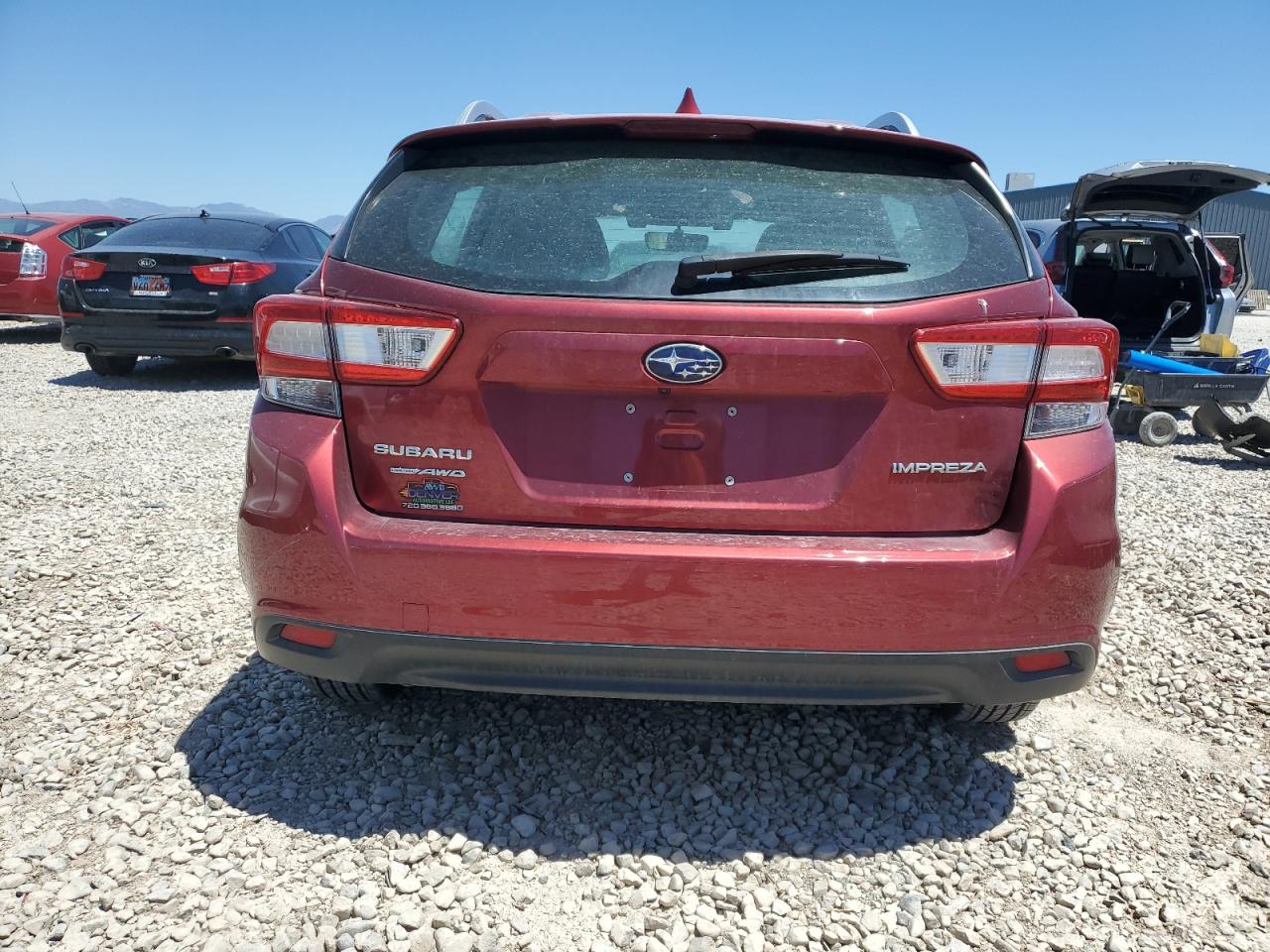 2018 Subaru Impreza Premium Plus vin: 4S3GTAD61J3727609