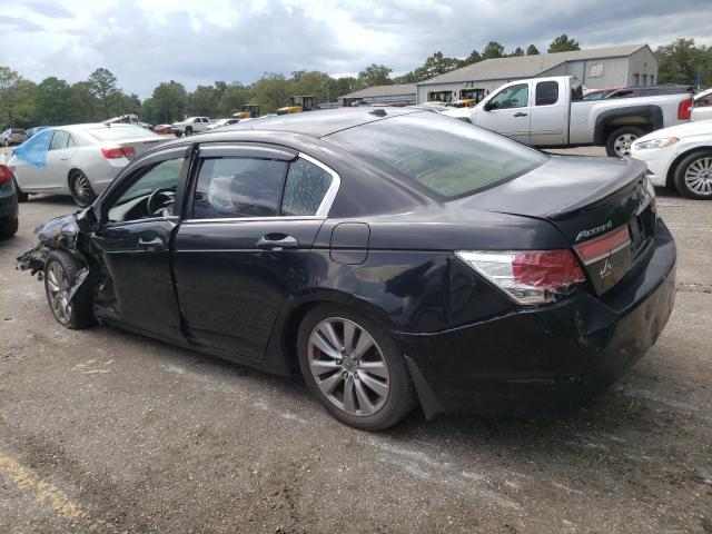 HONDA ACCORD EXL 2011 black sedan 4d gas 1HGCP2F86BA110910 photo #3