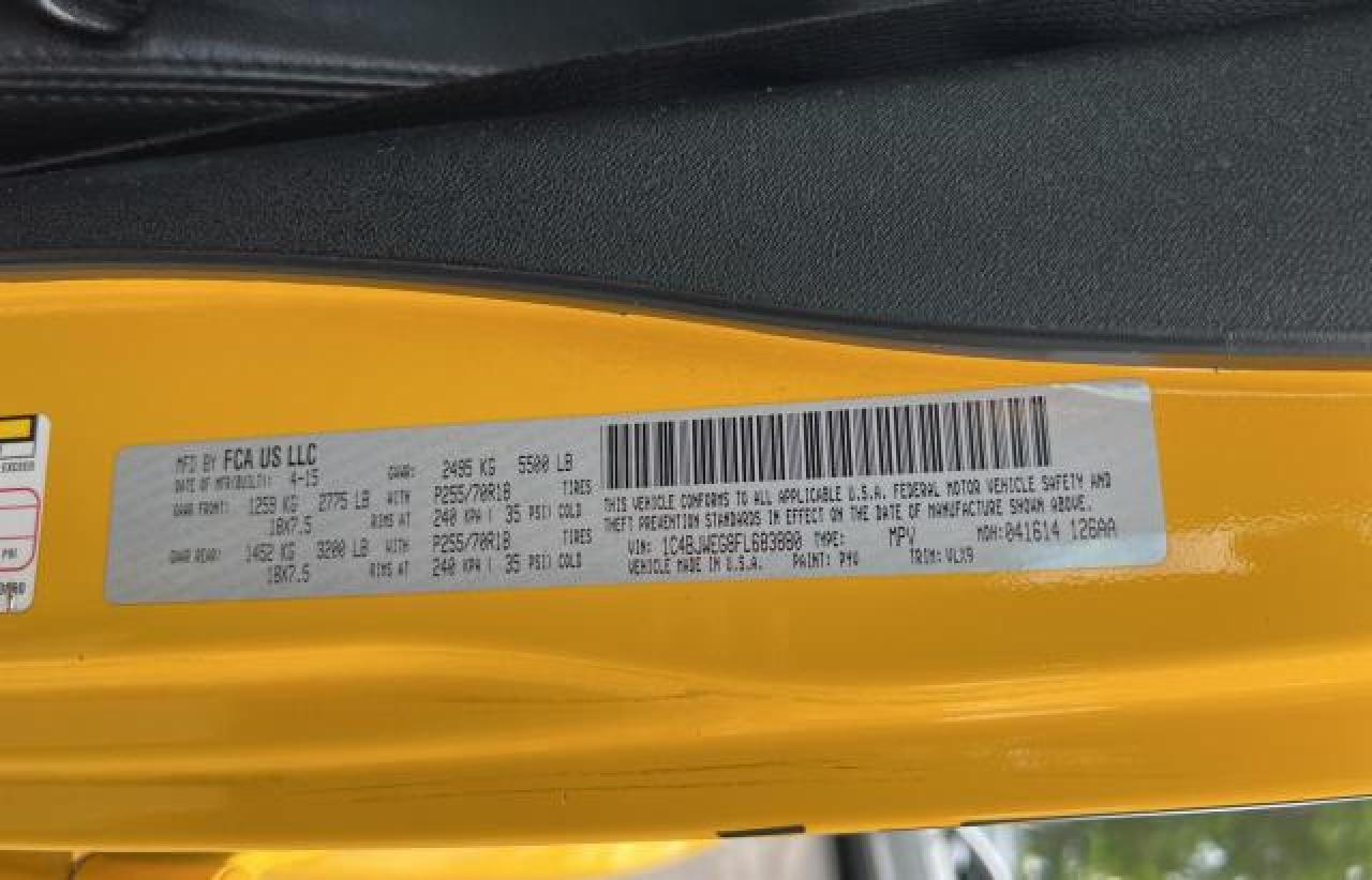 1C4BJWEG8FL683880 2015 Jeep Wrangler Unlimited Sahara