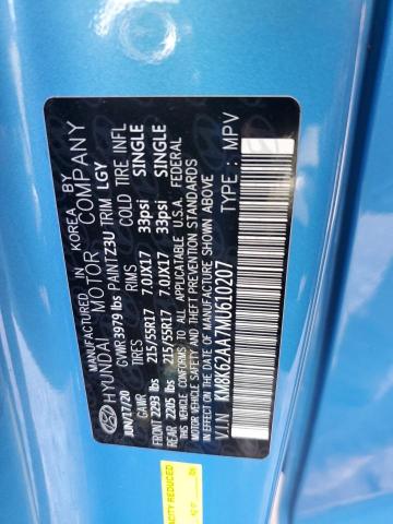 2021 HYUNDAI KONA SEL P - KM8K62AA7MU610207