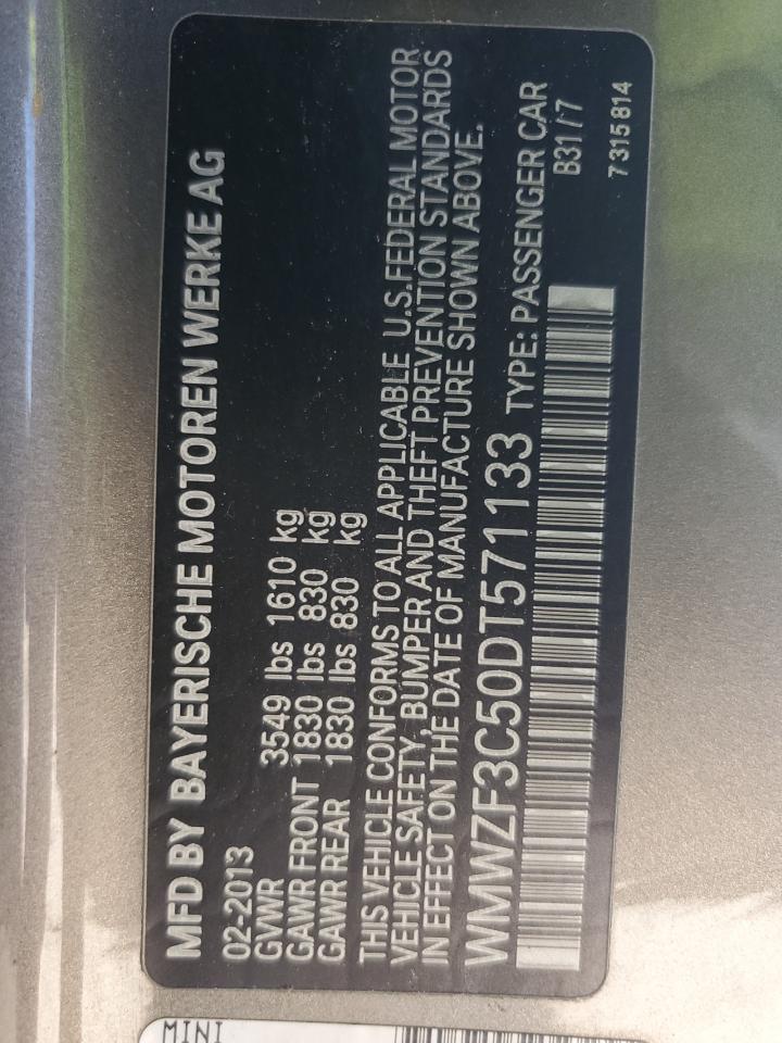 WMWZF3C50DT571133 2013 Mini Cooper Clubman