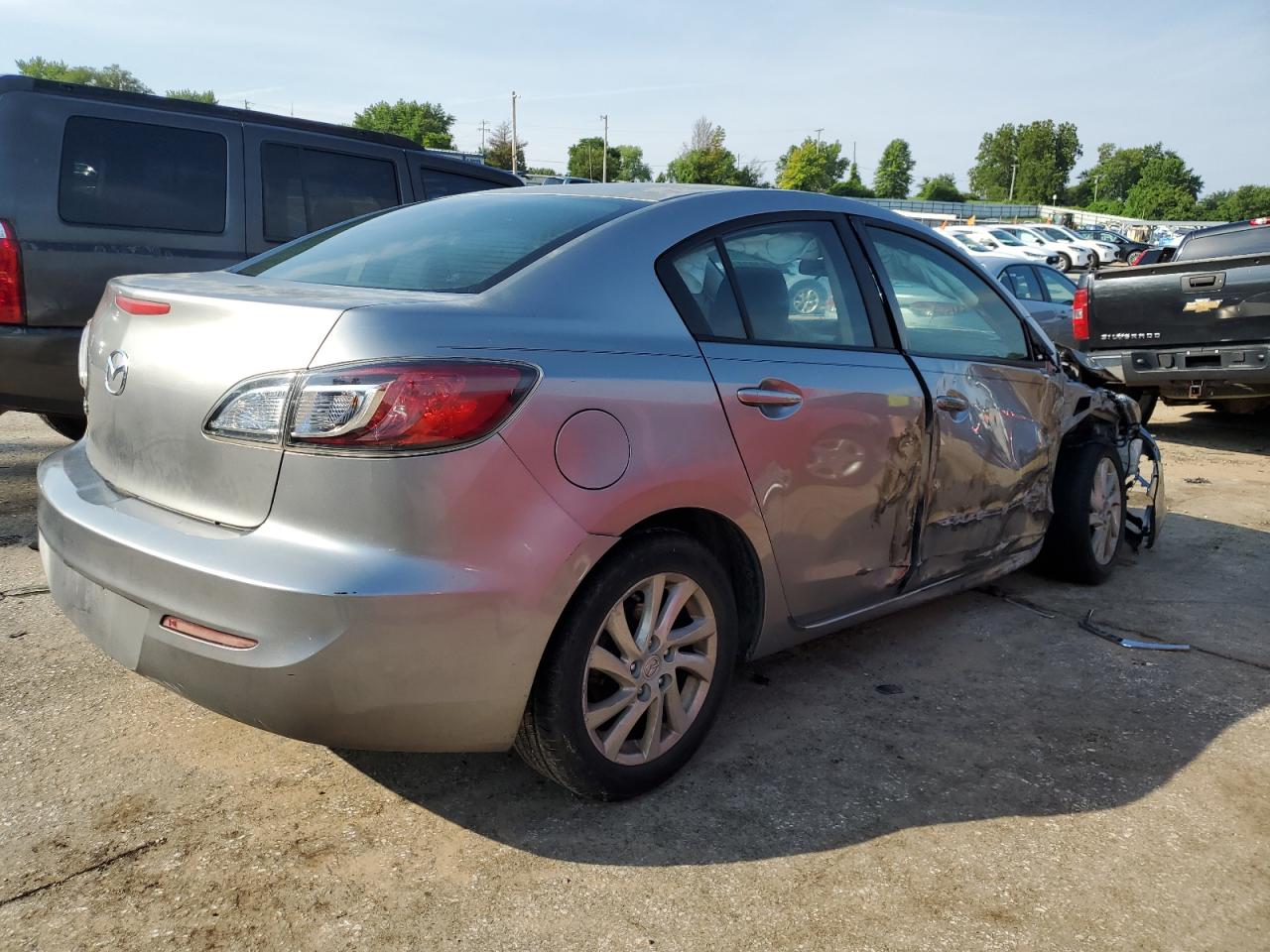 Lot #2801411016 2012 MAZDA 3 I