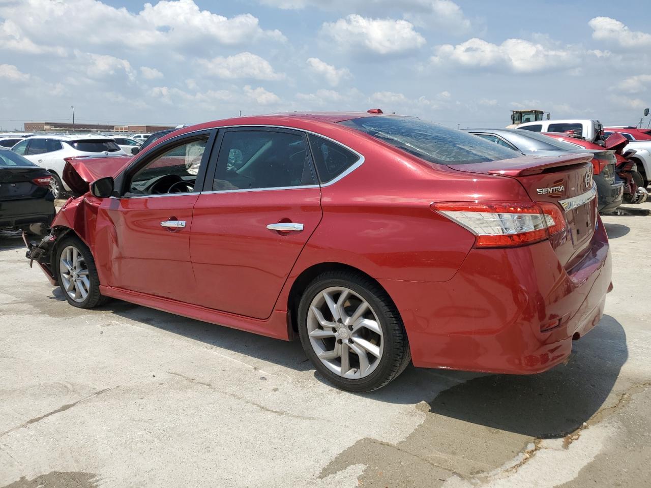 Lot #2943186396 2014 NISSAN SENTRA S