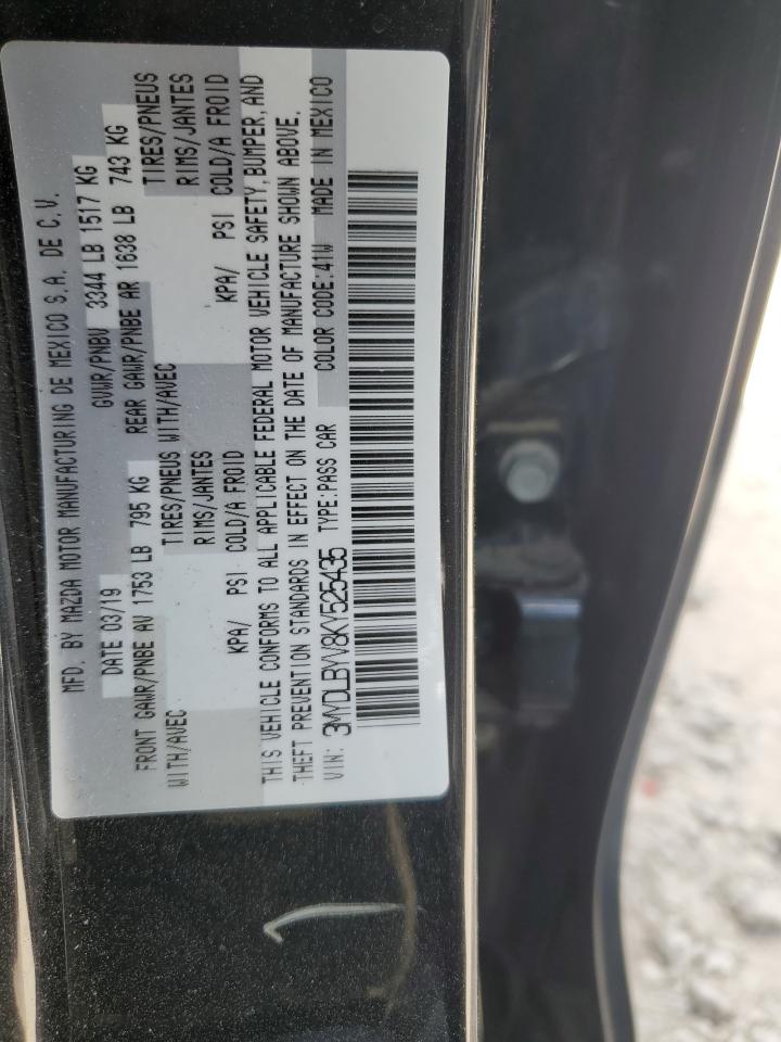 3MYDLBYV8KY525435 2019 Toyota Yaris L