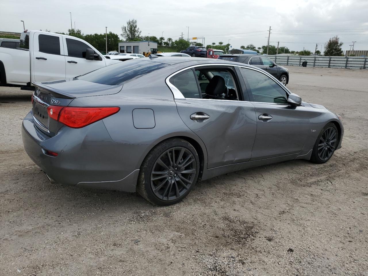 JN1FV7AP8GM420661 2016 Infiniti Q50 Red Sport 400