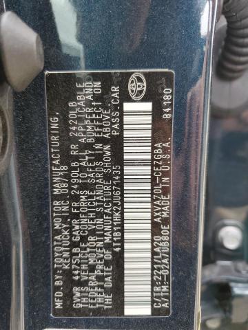 2018 TOYOTA CAMRY L - 4T1B11HK2JU671435