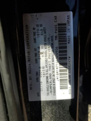 2016 Mazda 3 Touring VIN: JM1BM1M71G1326906 Lot: 61069994