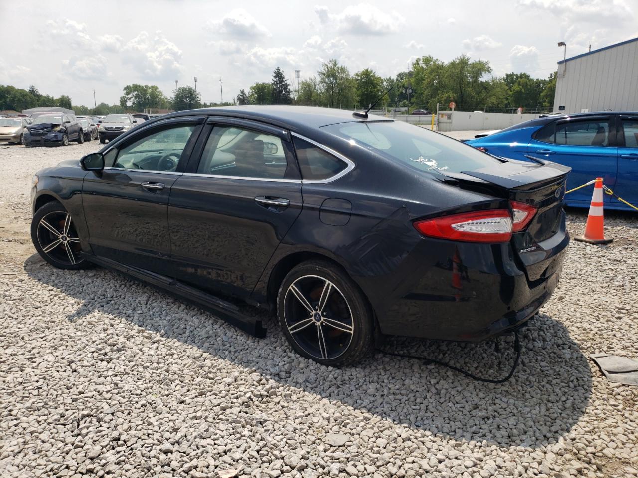 Lot #2828553276 2015 FORD FUSION TIT