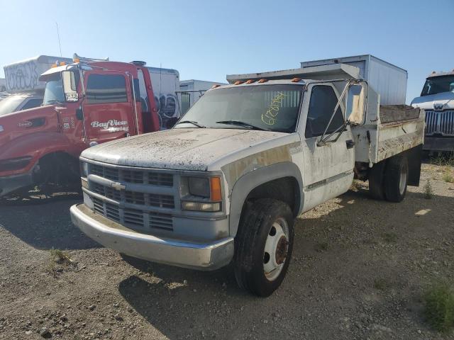 CHEVROLET GMT-400 C3 2000 white  diesel 1GBKC34F2YF471306 photo #1