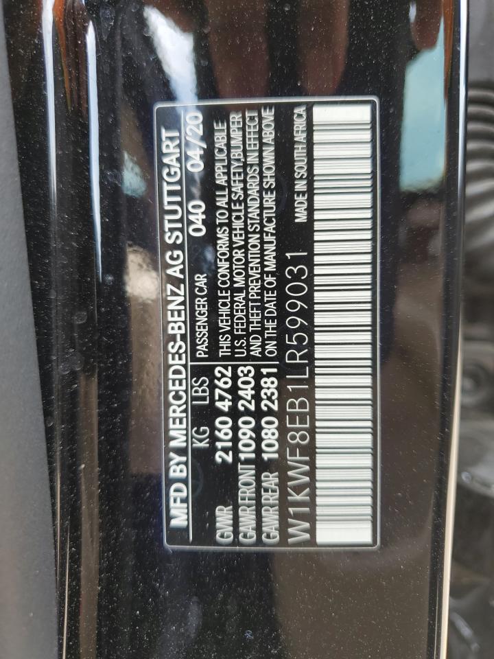 W1KWF8EB1LR599031 2020 Mercedes-Benz C 300 4Matic