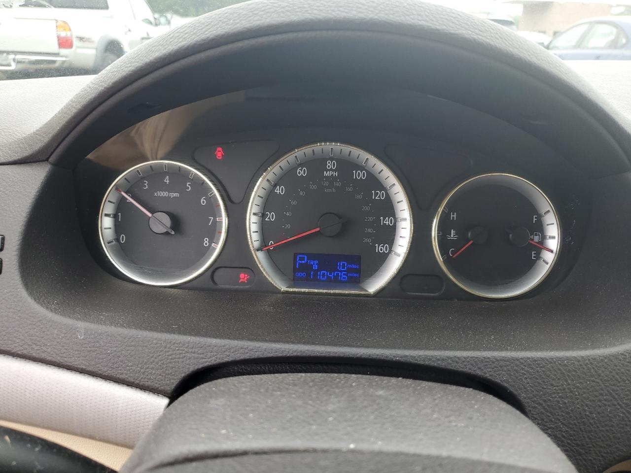 5NPET46C69H524310 2009 Hyundai Sonata Gls