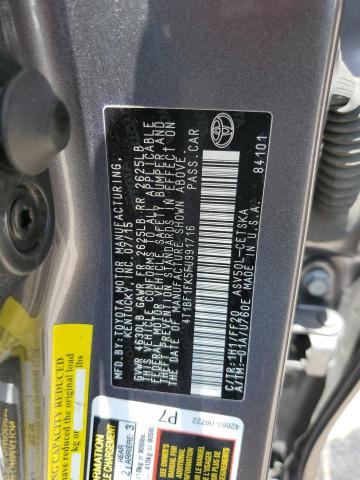 VIN 4T1BF1FK5FU991716 2015 Toyota Camry, LE no.12