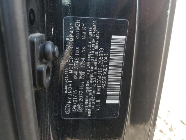 2016 HYUNDAI VELOSTER - KMHTC6AD1GU255909