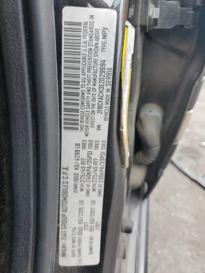 ZFBCFACH3EZ029694 2014 Fiat 500L Lounge