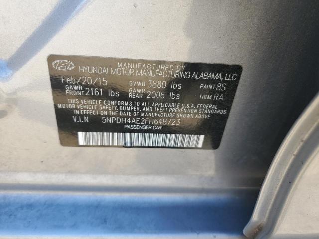 5NPDH4AE2FH648723 2015 HYUNDAI ELANTRA - Image 12