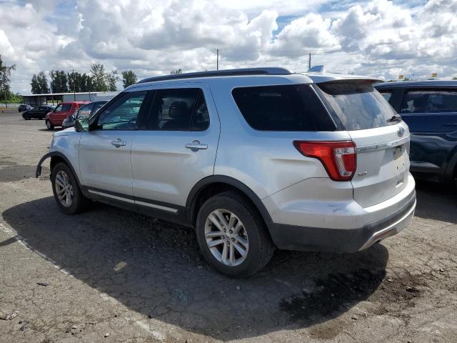 FORD EXPLORER X 2017 silver  gas 1FM5K7DH3HGB79545 photo #3