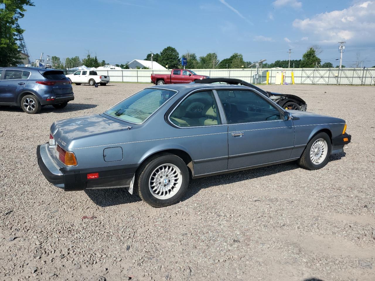 WBAEC8400H0614349 1987 BMW 635 Csi Automatic L6