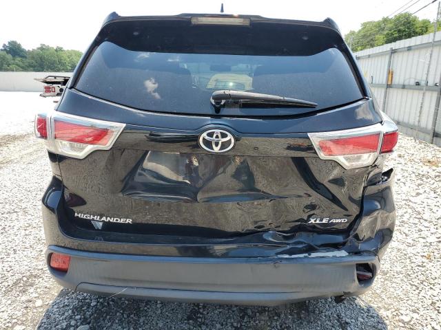 2016 Toyota Highlander Xle VIN: 5TDJKRFH7GS228682 Lot: 62737164
