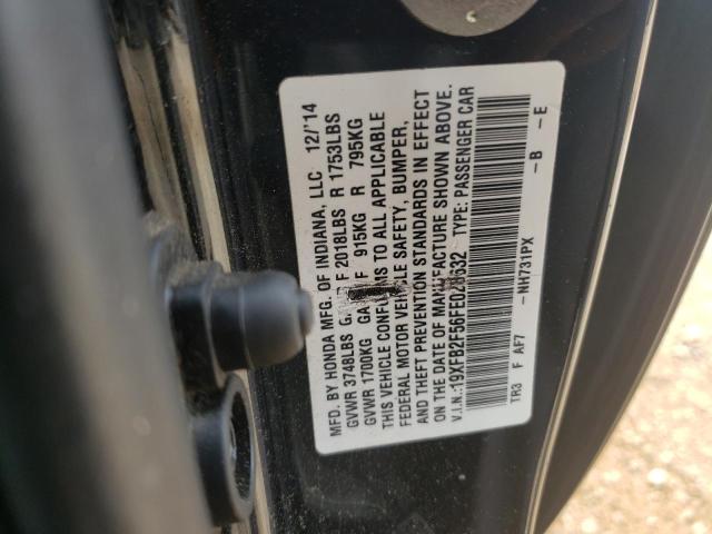 VIN 19XFB2F56FE028632 2015 Honda Civic, LX no.12