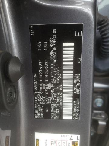 2020 LEXUS NX 300 JTJDARDZ4L5011888