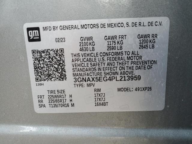 2023 CHEVROLET EQUINOX LS - 3GNAX5EG4PL213959