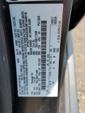 2019 FORD FIESTA ST - 3FADP4GX5KM144916