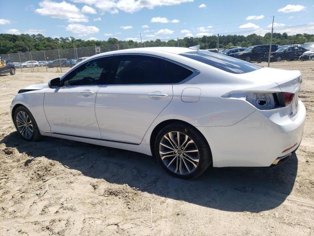 GENESIS G80 BASE 2017 white  gas KMHGN4JE9HU168494 photo #3