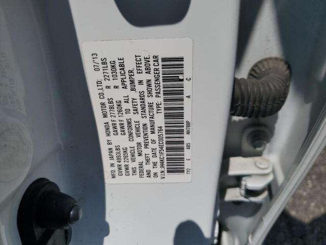 VIN JH4KC1F54EC005764 2014 Acura RLX, Tech no.12