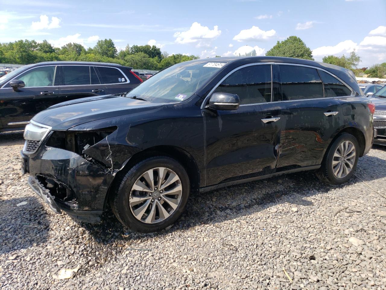 2016 Acura Mdx Technology vin: 5FRYD4H45GB025217