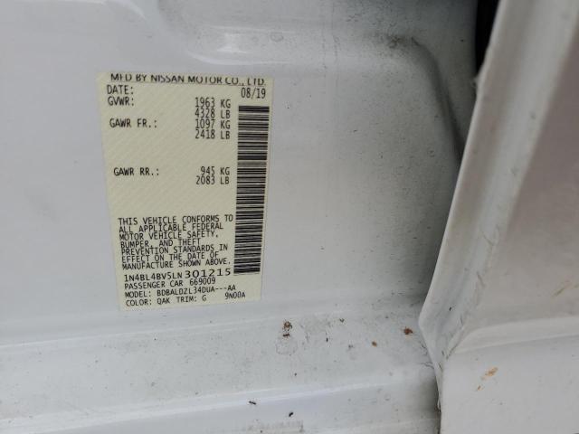 2020 NISSAN ALTIMA S - 1N4BL4BV5LN301215