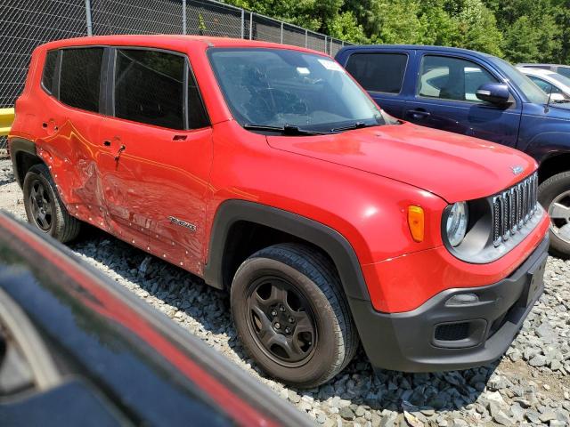  JEEP RENEGADE 2016 Червоний