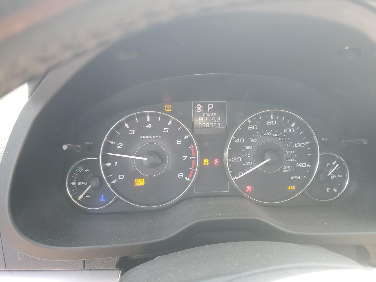 4S4BRCGC2C3232243 2012 Subaru Outback 2.5I Premium