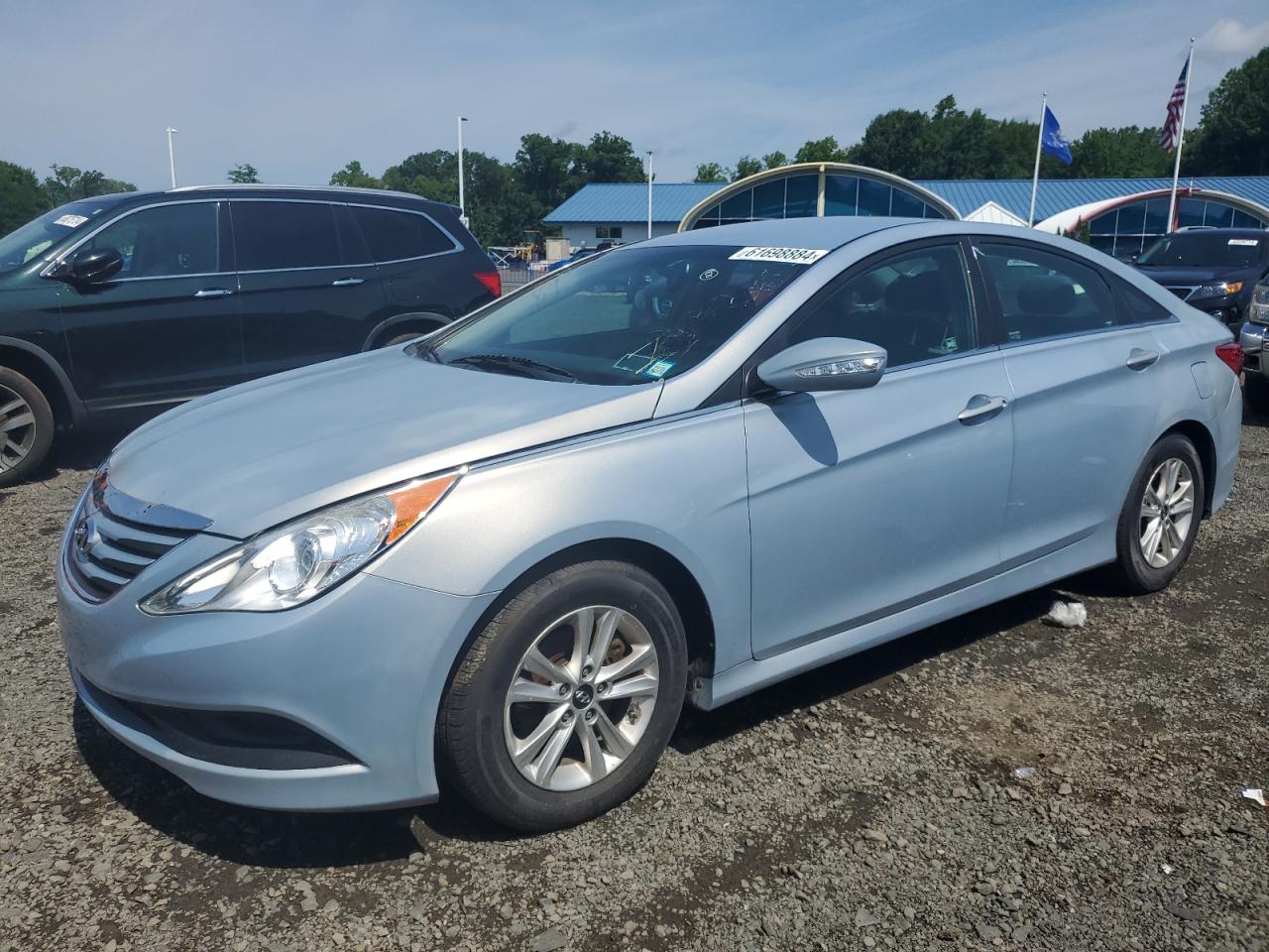 2014 Hyundai Sonata Gls vin: 5NPEB4AC6EH889039