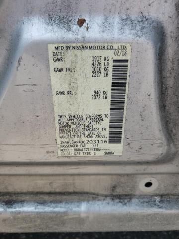 2018 NISSAN ALTIMA 2.5 - 1N4AL3AP4JC203116