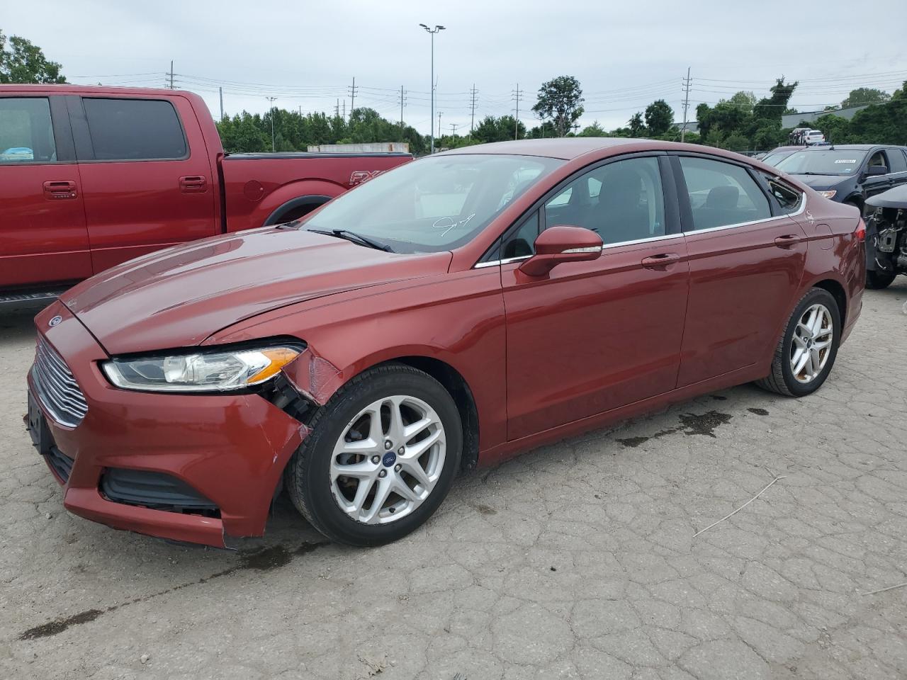 2014 Ford Fusion Se vin: 3FA6P0HD5ER225251