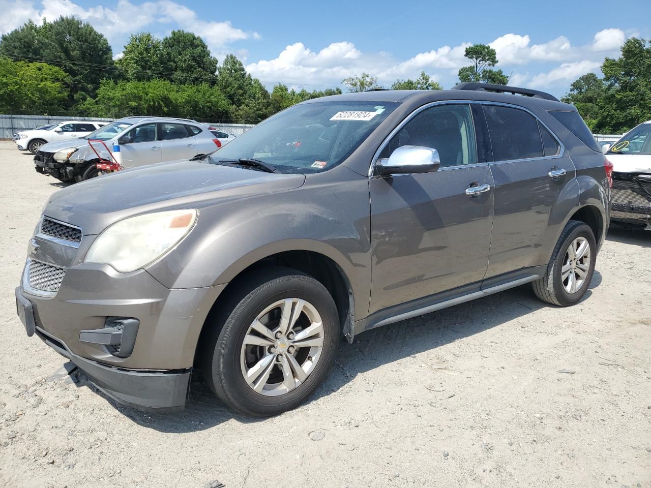 2012 Chevrolet Equinox Lt vin: 2GNALDEK3C6360914