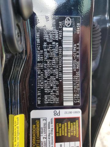 VIN 4T1BF1FK8HU303663 2017 Toyota Camry, LE no.13