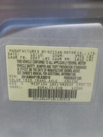 2011 Nissan Sentra 2.0 VIN: 3N1AB6AP1BL630518 Lot: 61520304