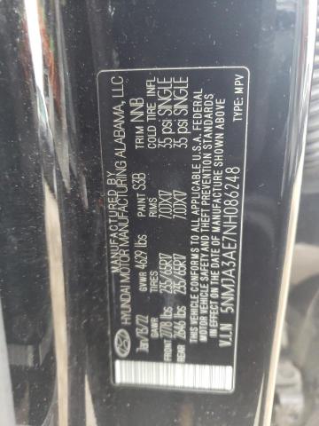 2022 HYUNDAI TUCSON SE - 5NMJA3AE7NH086248