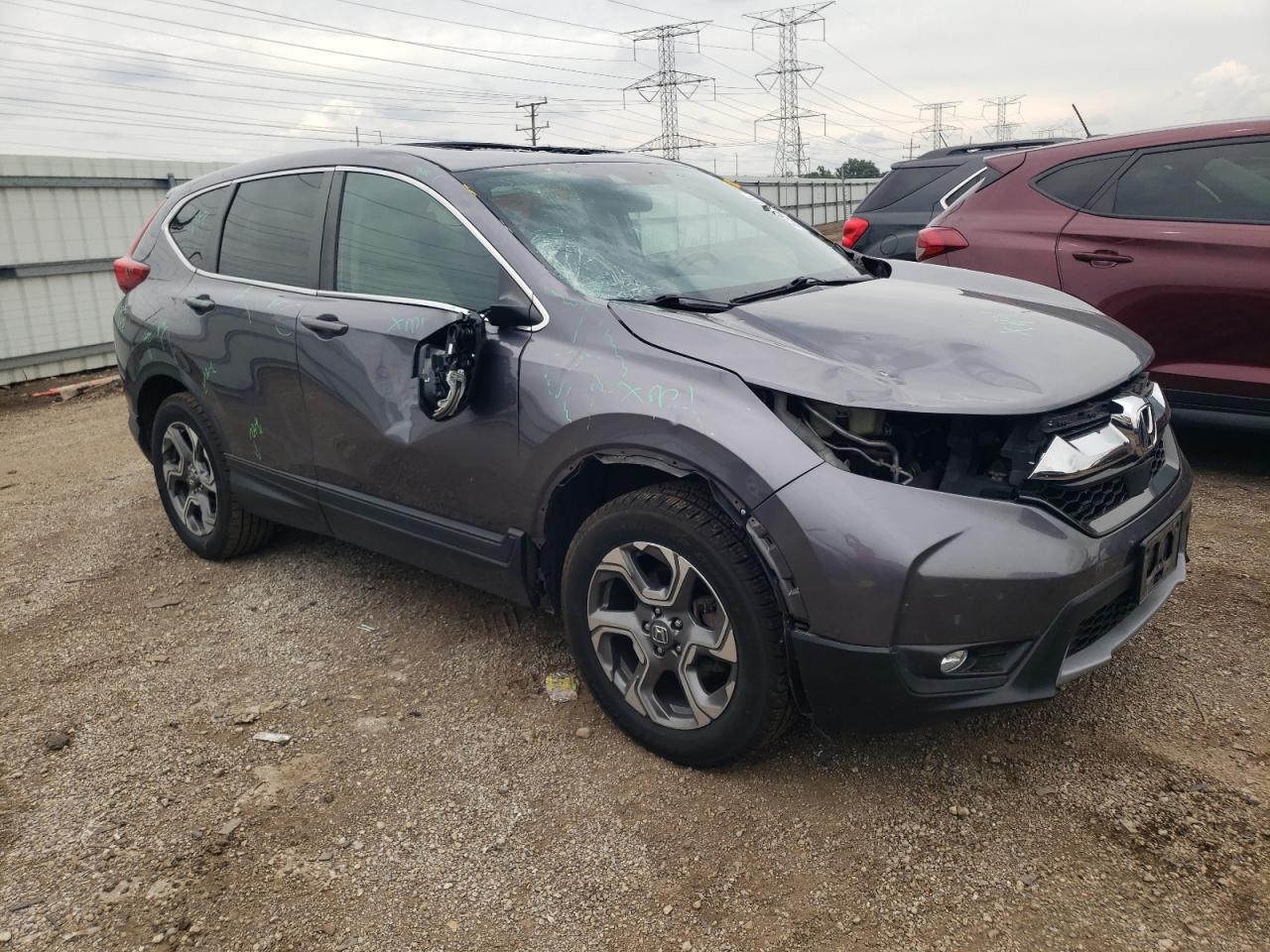 2017 Honda Cr-V Exl vin: 5J6RW2H83HL027872